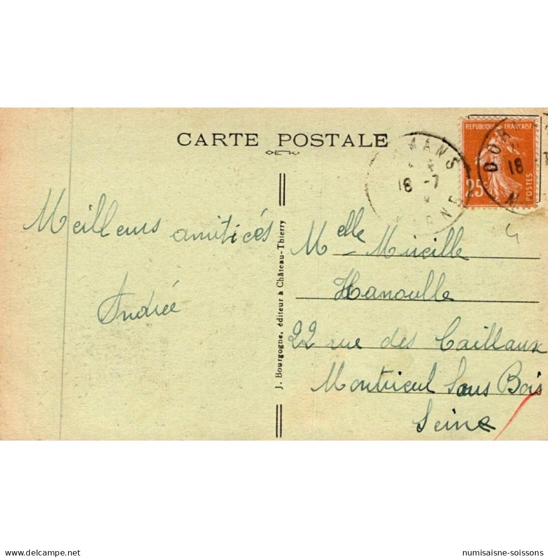 51700 - DORMANS - ROUTE D'IGNY - Dormans