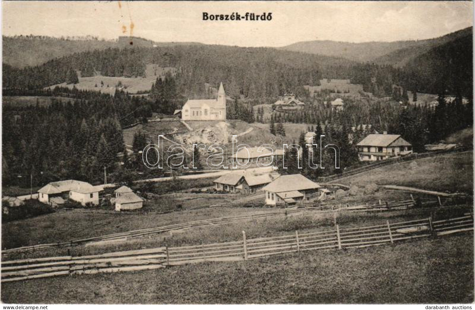 T2/T3 1916 Borszék, Borsec; Látkép / General View (fl) - Unclassified