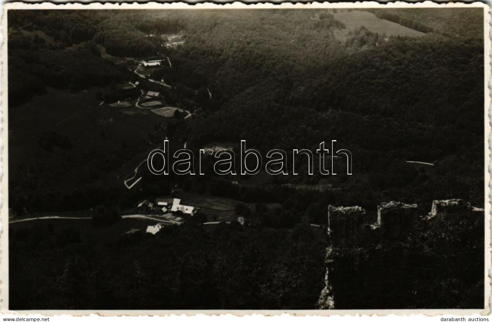 * T2/T3 Kézdivásárhely, Targu Secuiesc; Kilátás A Várból, Látkép / General View From The Castle. Bartha Photo - Zonder Classificatie