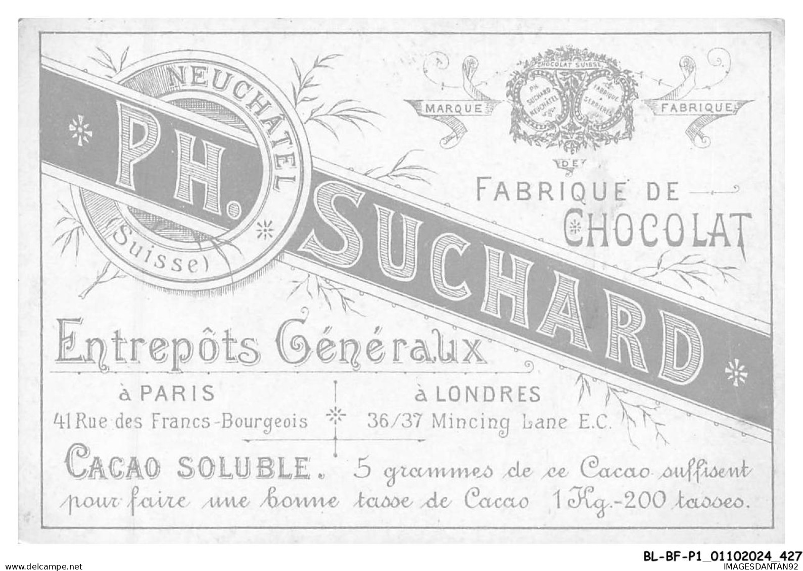 BL-BFP1-0214-CHROMOS - SUCHARD CHOCOLAT - Neuchatel - Suisse - Deux Viellards - Suchard