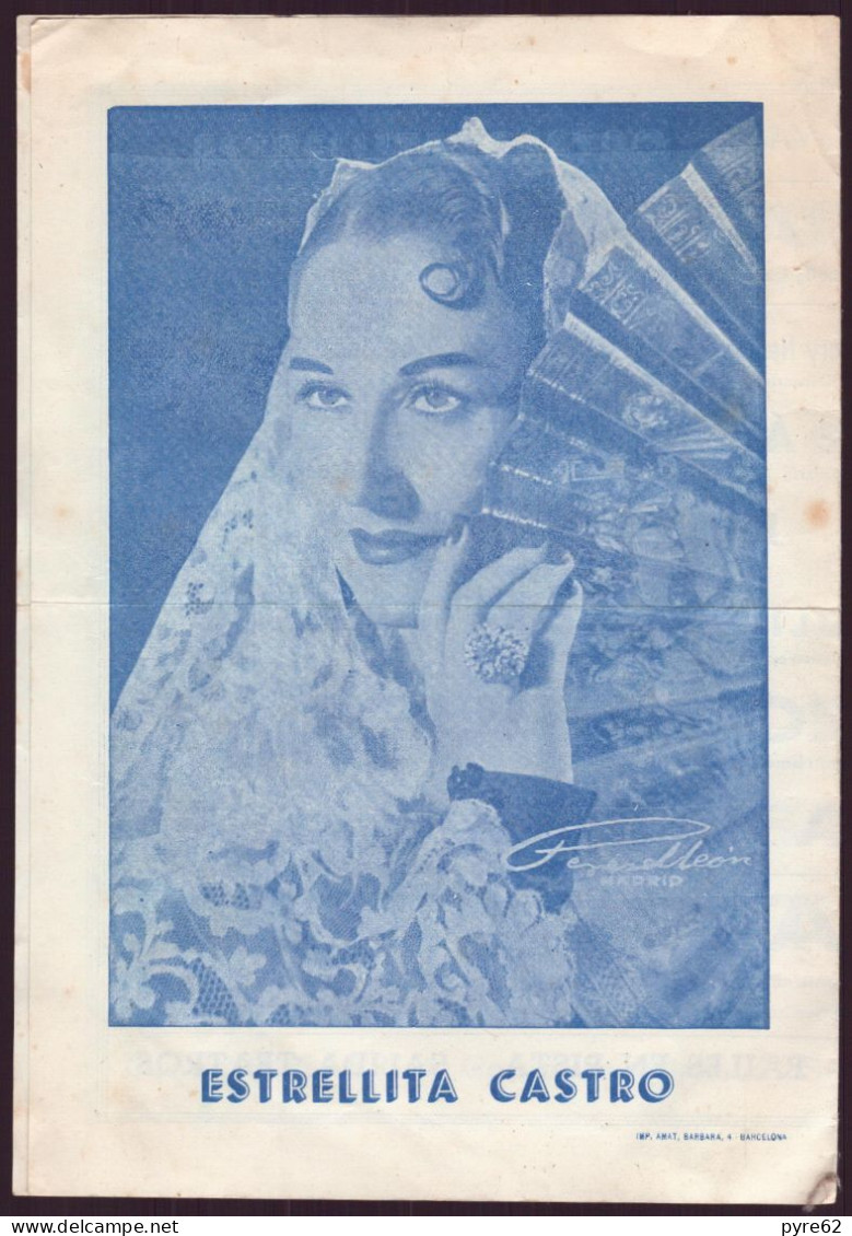 Programme " Andalucia De Noche " Spectacle En Espagne - Programs