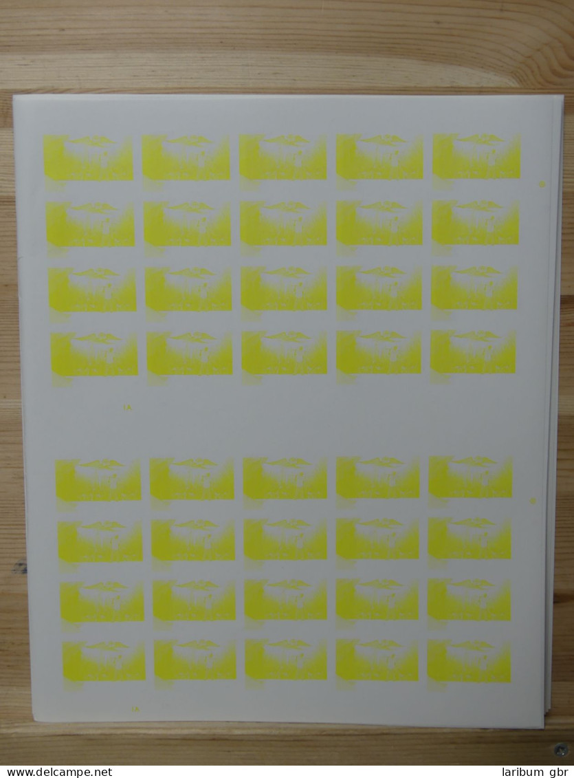 Montserrat 605-608 Postfrisch Als Ungezähnte Phasendruck Bögen, 32 Bögen #IA607 - Montserrat