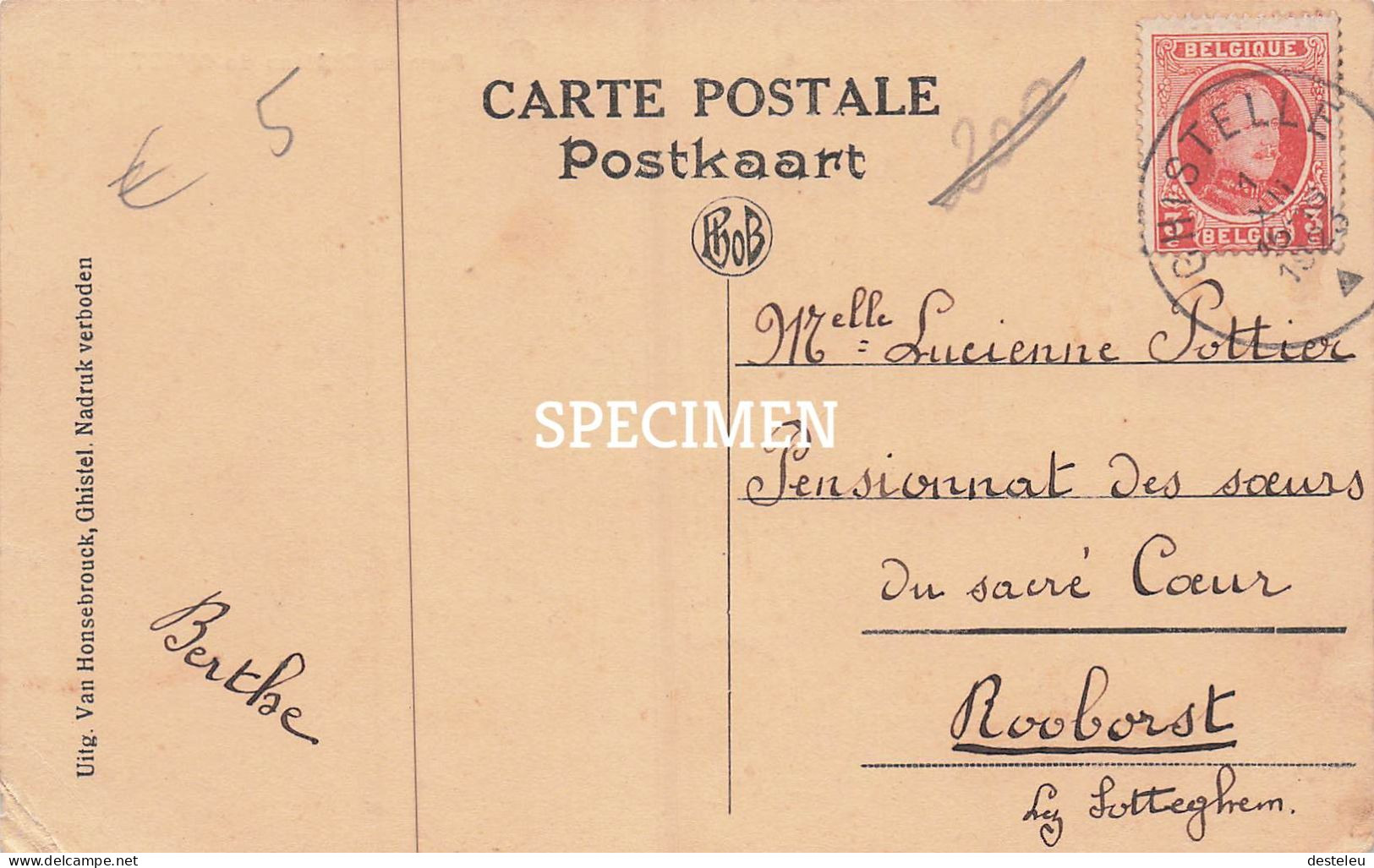 Gistel -  Parc Du Château - Gistel