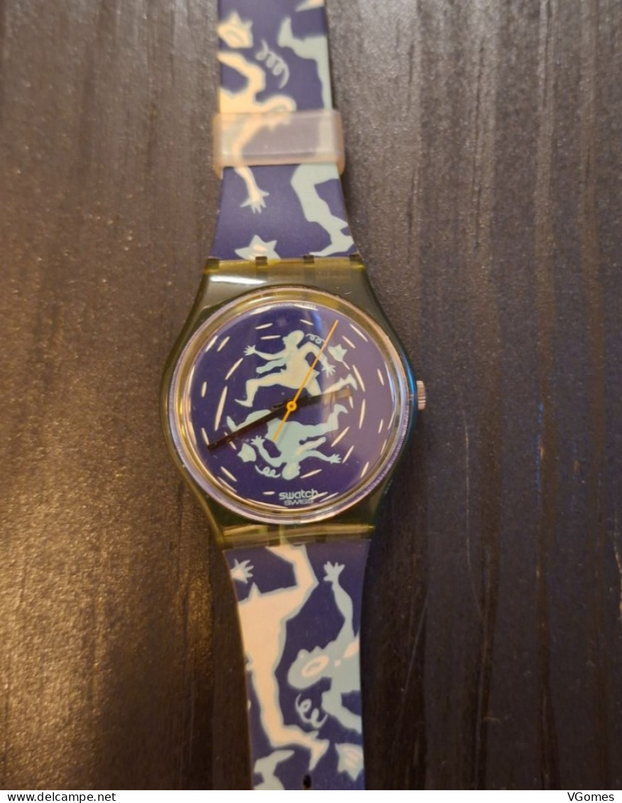 Swatch Montre Bracelet CRASH GG111 By Massimo Giacon - Watches: Modern