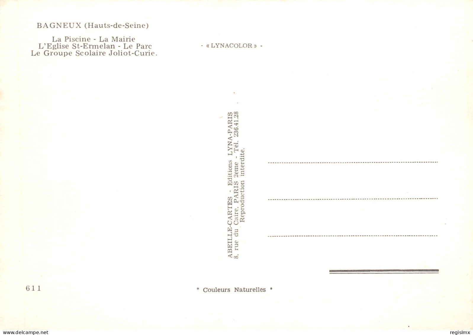92-BAGNEUX-N°2799-A/0269 - Bagneux