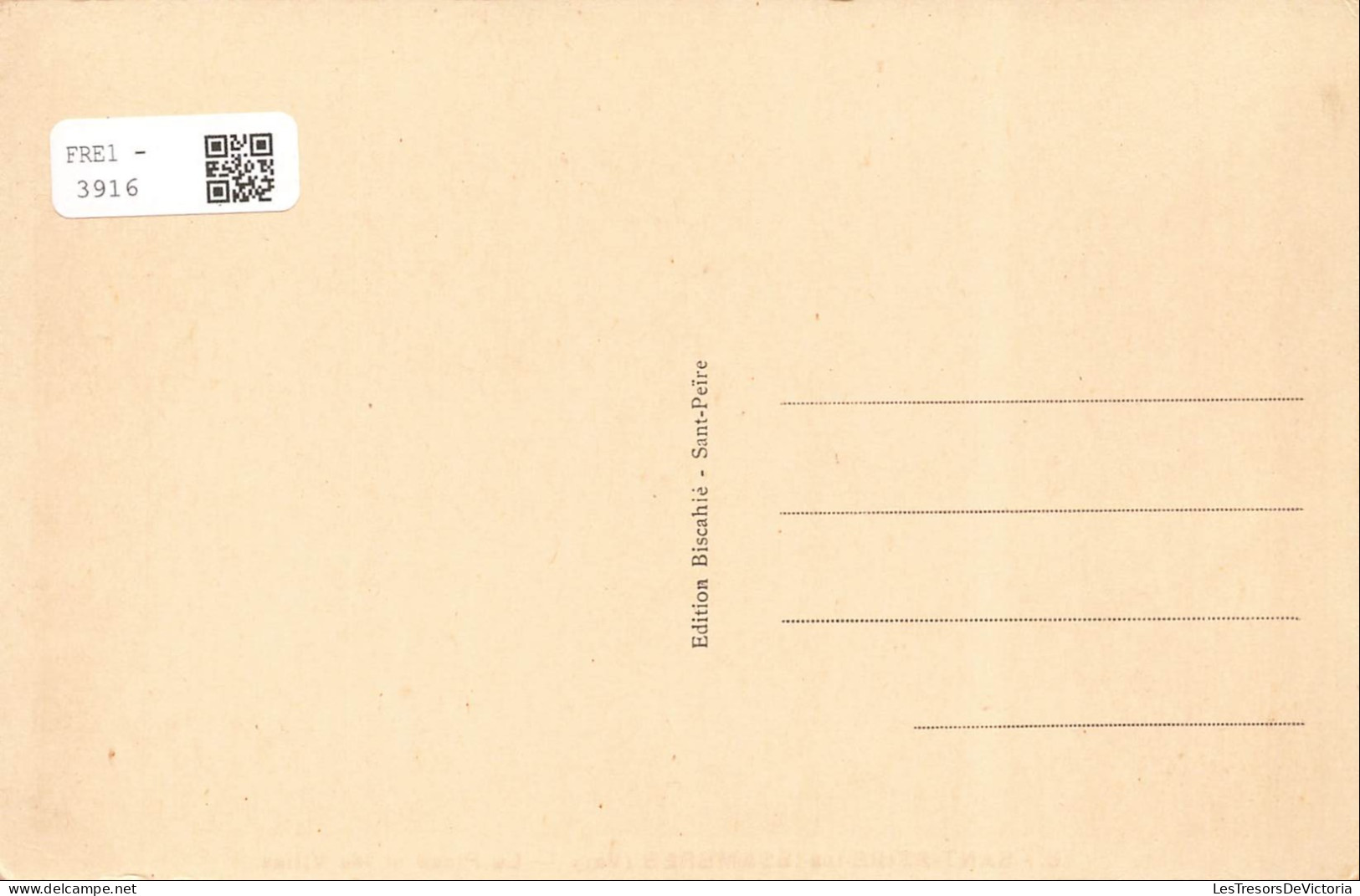 [-5%] FRANCE - San Peire Les Issambres - Plage - Villas - Barque - Transport - Bois - Paysage - Carte Postale Ancienne - Roquebrune-sur-Argens