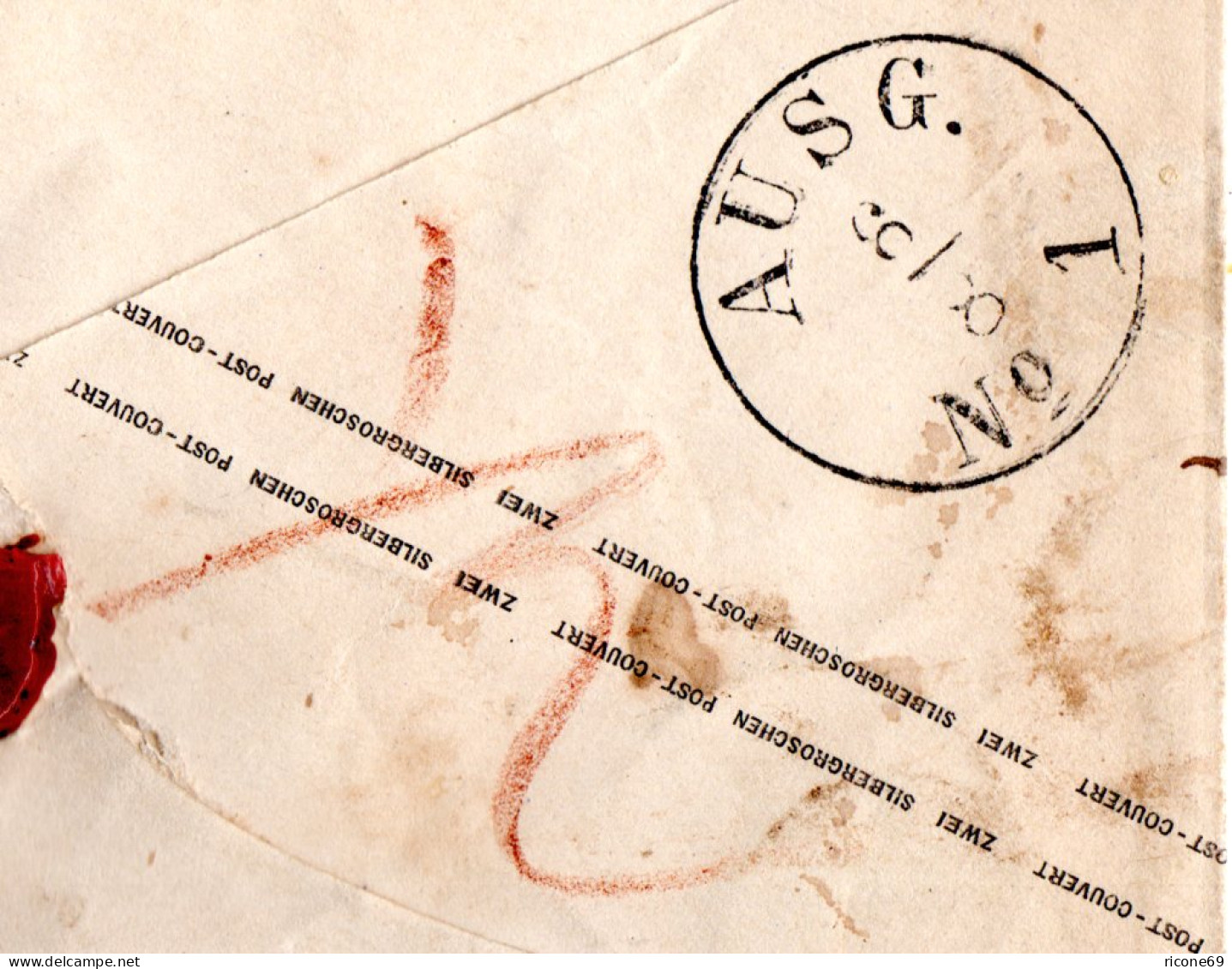 Preussen, 2 SGr. Ganzsache Brief M. K2 FLINSBERG U. 1/2 SGr. Land-Zustellgebühr - Brieven En Documenten