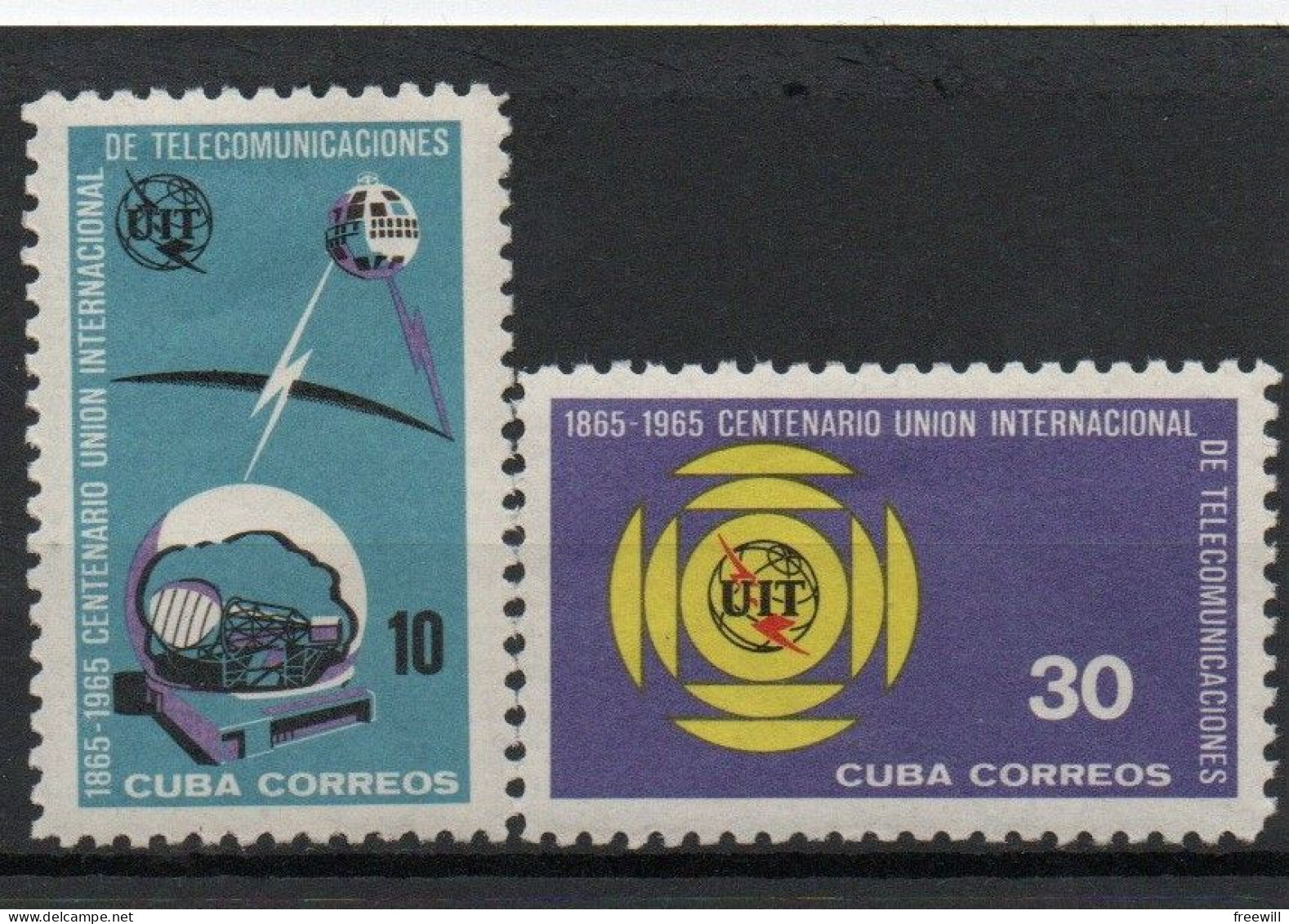 Cuba Union Internationale Des Télécommunications - I.T.U.1965 XX - Neufs
