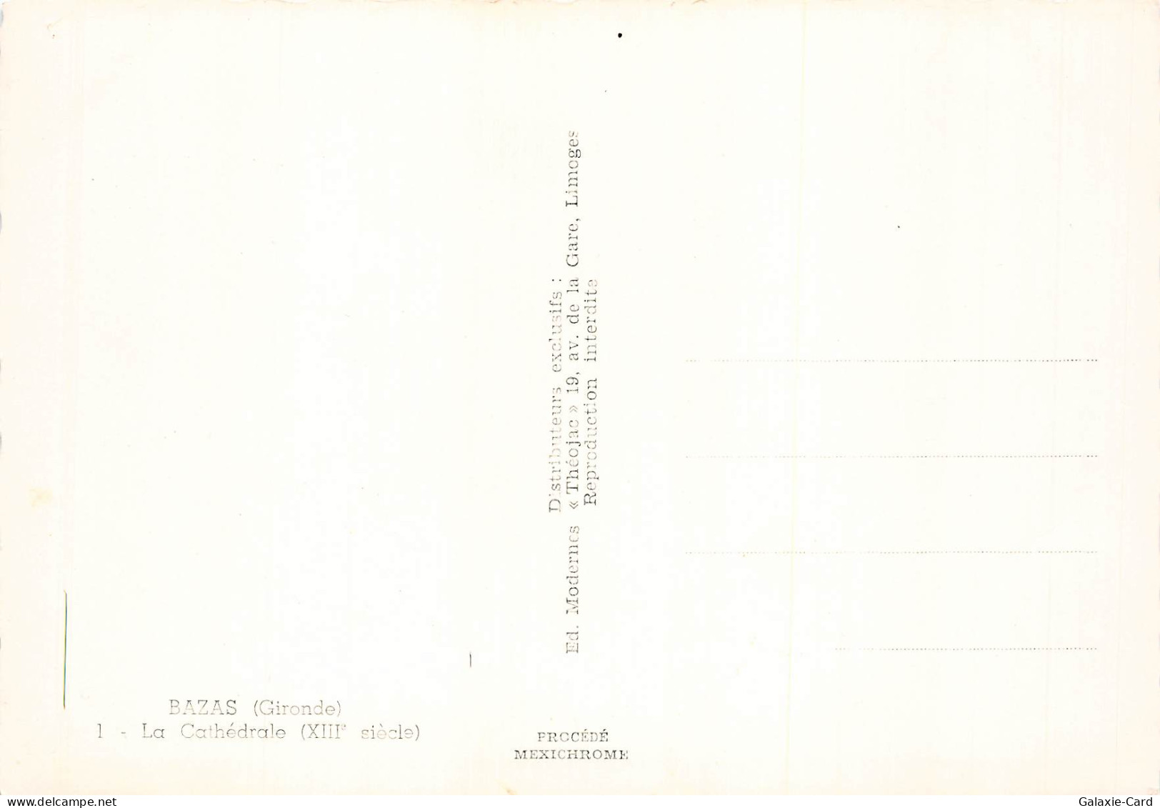 33 BAZAS LA CATHEDRALE XIIIE SIECLE - Bazas