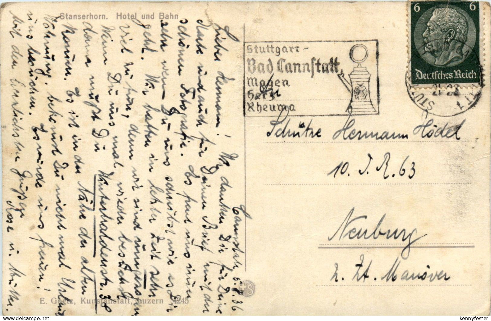 Stanserhorn - Hotel Und Bahn - Sonstige & Ohne Zuordnung