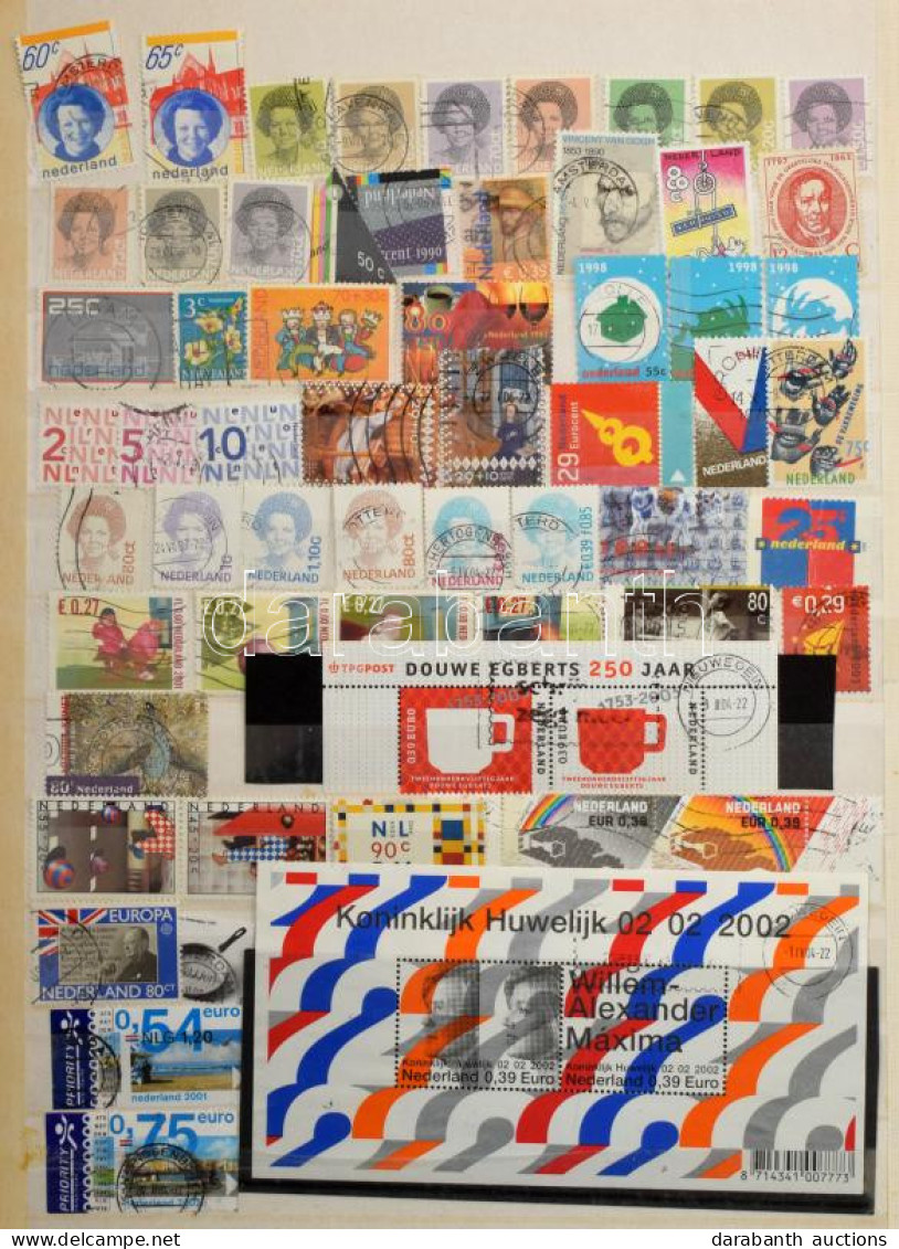 **, O Hollandia, Bulgária, Görögország, Lengyelország Közel 1.100 Db Bélyeg Másodpéldányokkal, összefüggésekkel + 2 Db B - Altri & Non Classificati