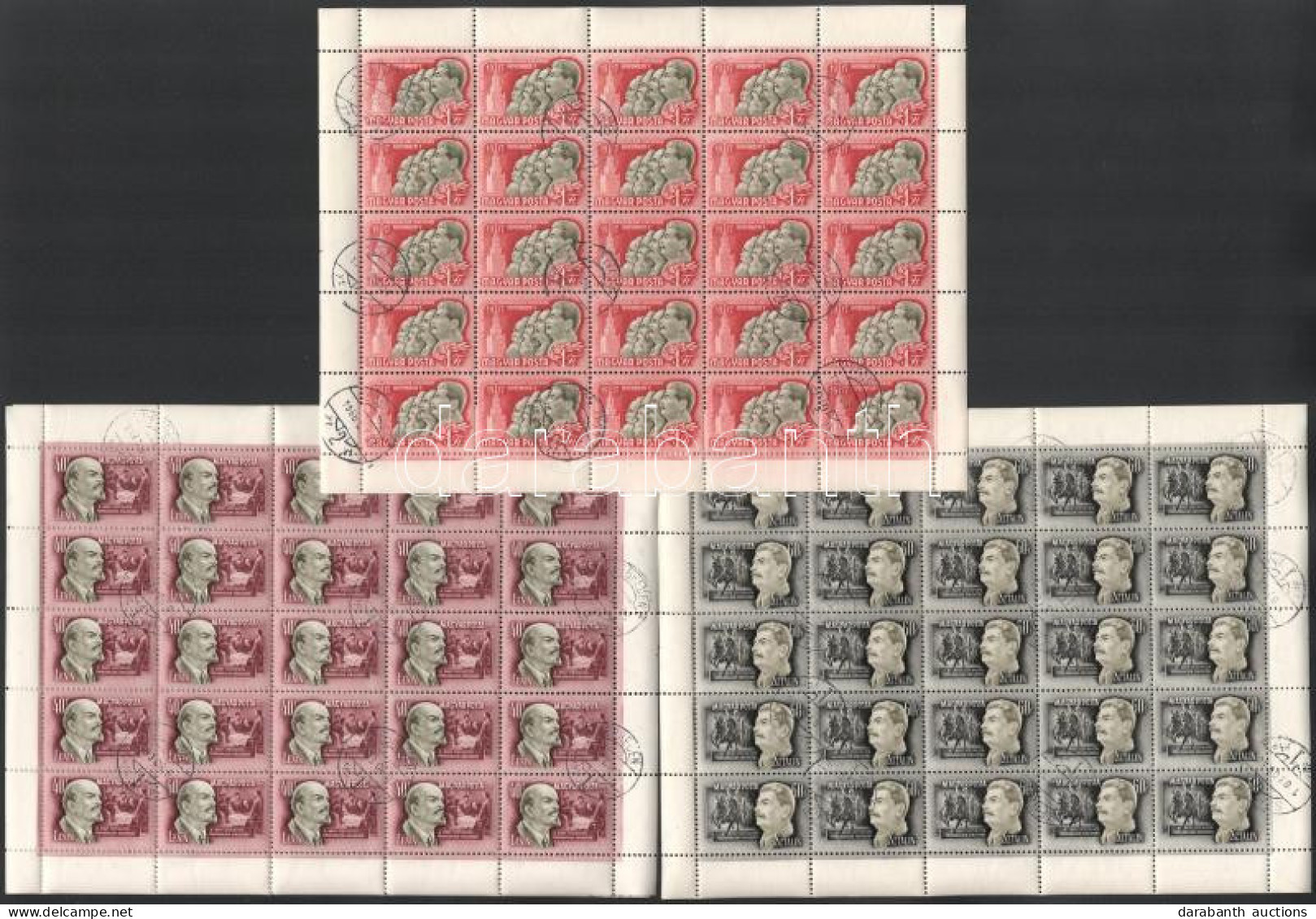 O 1952 NOSzF III. 2 Db ívsor (20.000) - Altri & Non Classificati