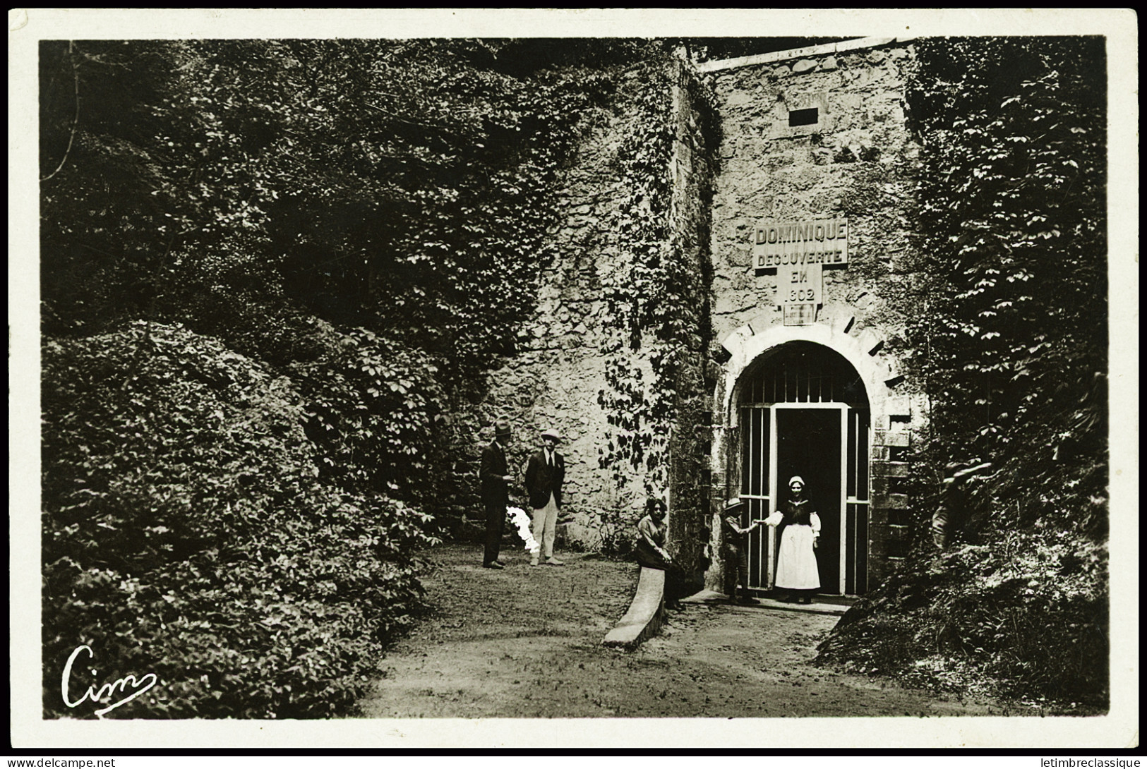 Lettre Ardèche - Carte Postale Avec CAD D'Aubenas (1944) + Cachet Bleu à Croix De Lorraine "Résistance FFI". TB - Guerra Del 1939-45
