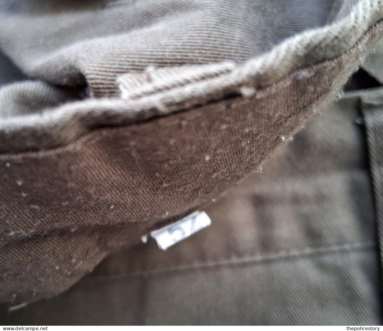 Giacca pantaloni verdi NATO Caporalmaggiore E.I. del 1983 tg. 52 etichettata