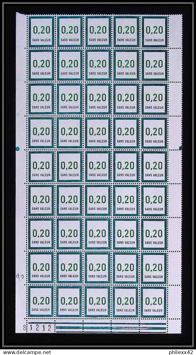 110118 GROS LOT Cours d'instruction COTE + 2500.00 EUROS fictif TB neuf ** MNH France fictifs