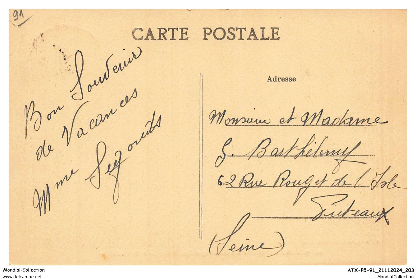 ATXP5-0408-91 - VIRY-CHATILLON - Place De La République Et Le Manoir De Pied-de-fer - Viry-Châtillon