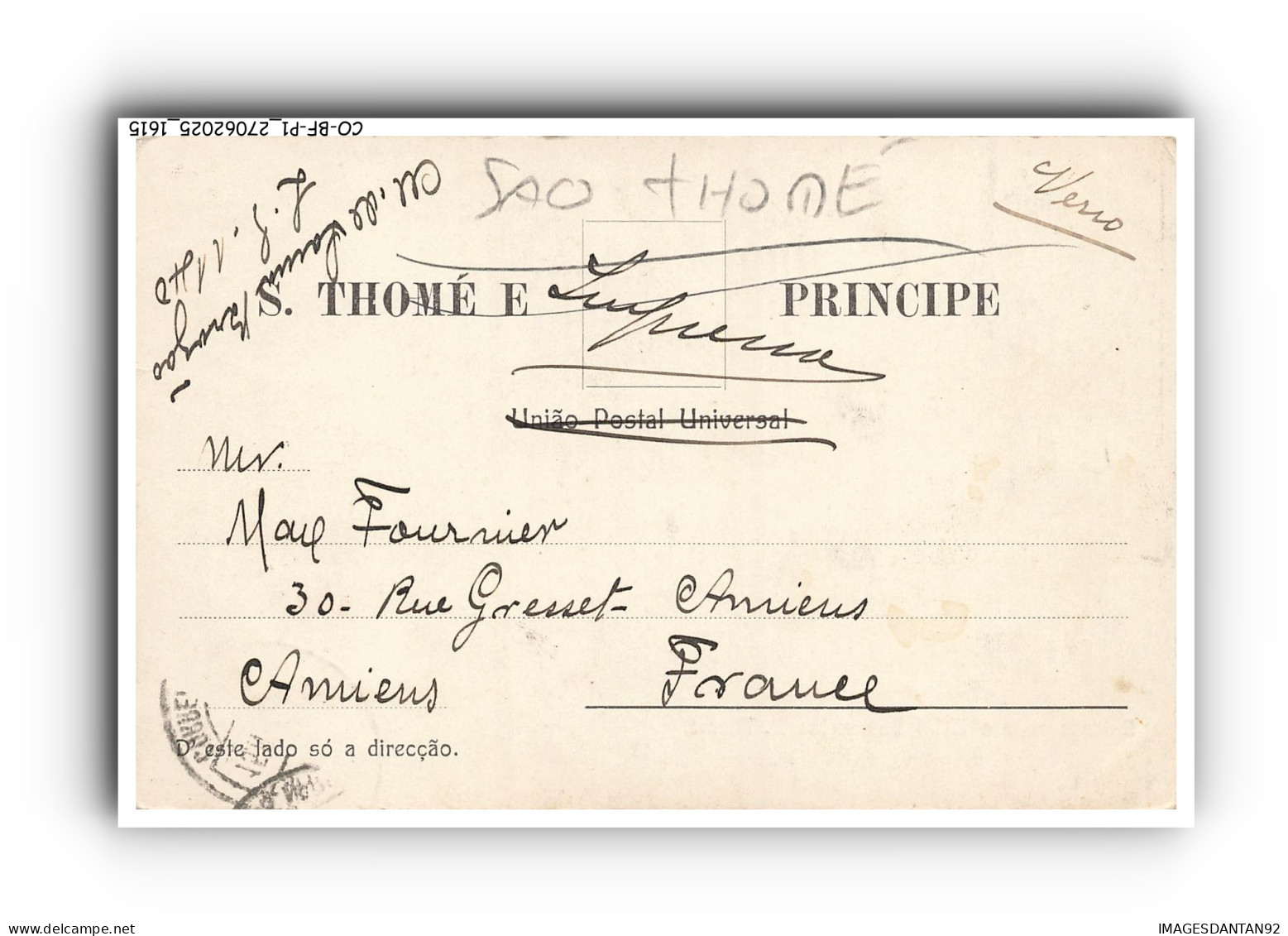 CO-BFP1-0808-SAO-THOME - Entrada Para O Cabo Submarino S Thomé - São Tomé Und Príncipe