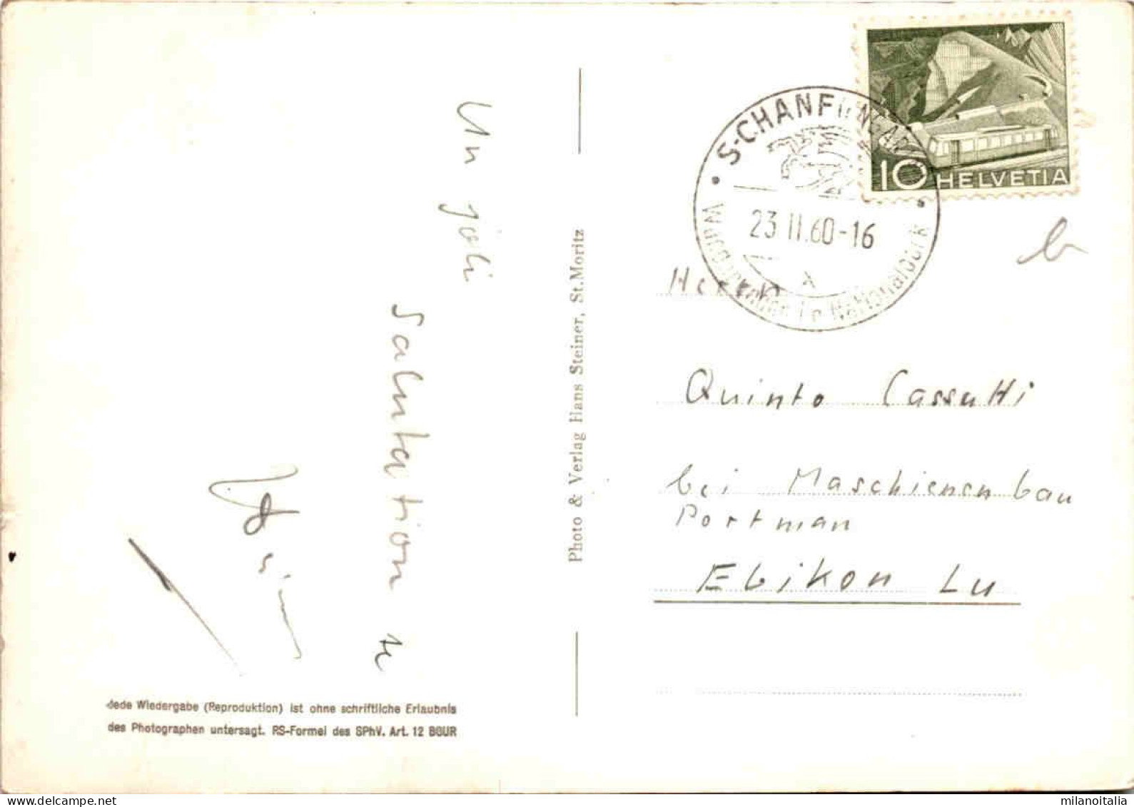 S-canf - Oberengadin (4225) * 23. 2. 1960 (b) - S-chanf