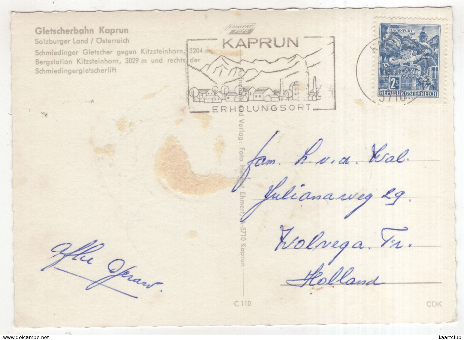 Gletscherbahn Kaprun - Schmiedinger Gletscher, Bergstation - (Salzburger Land, Österreich/Austria) - Gondel No. 6 - Kaprun