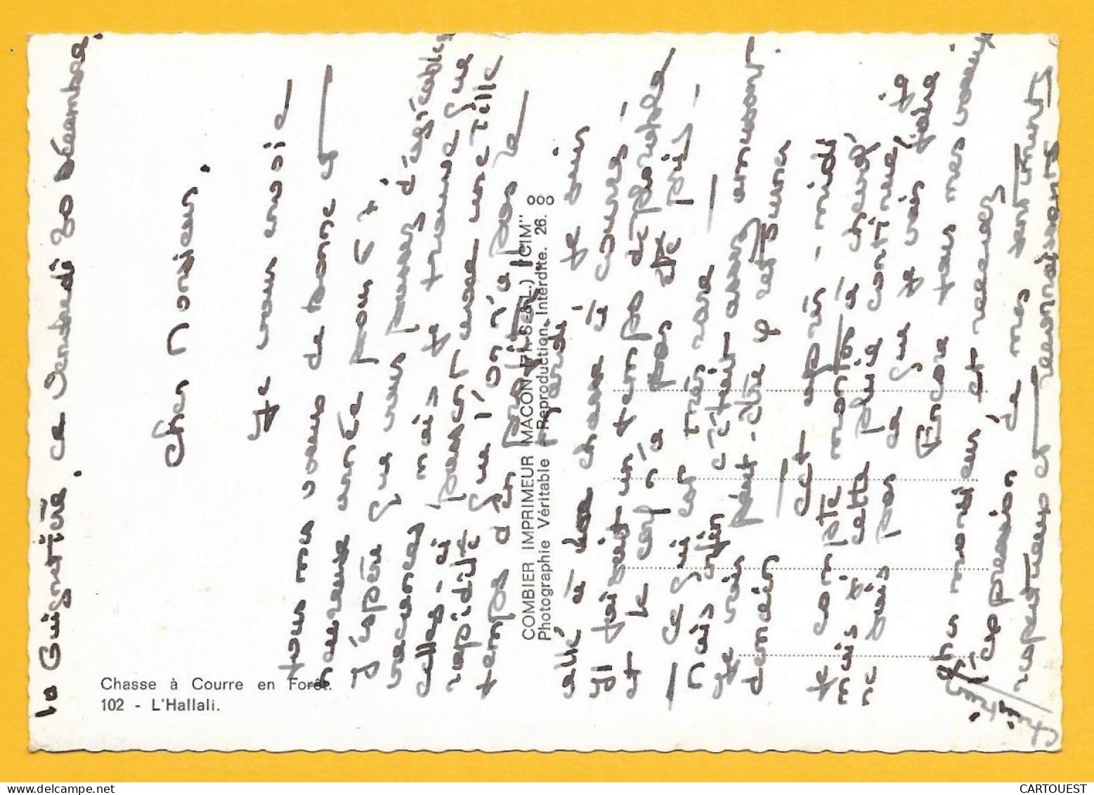 CP Forêt De COMPIEGNE (Oise) Chasse En Forêt 102 - L'Hallali - Hunting