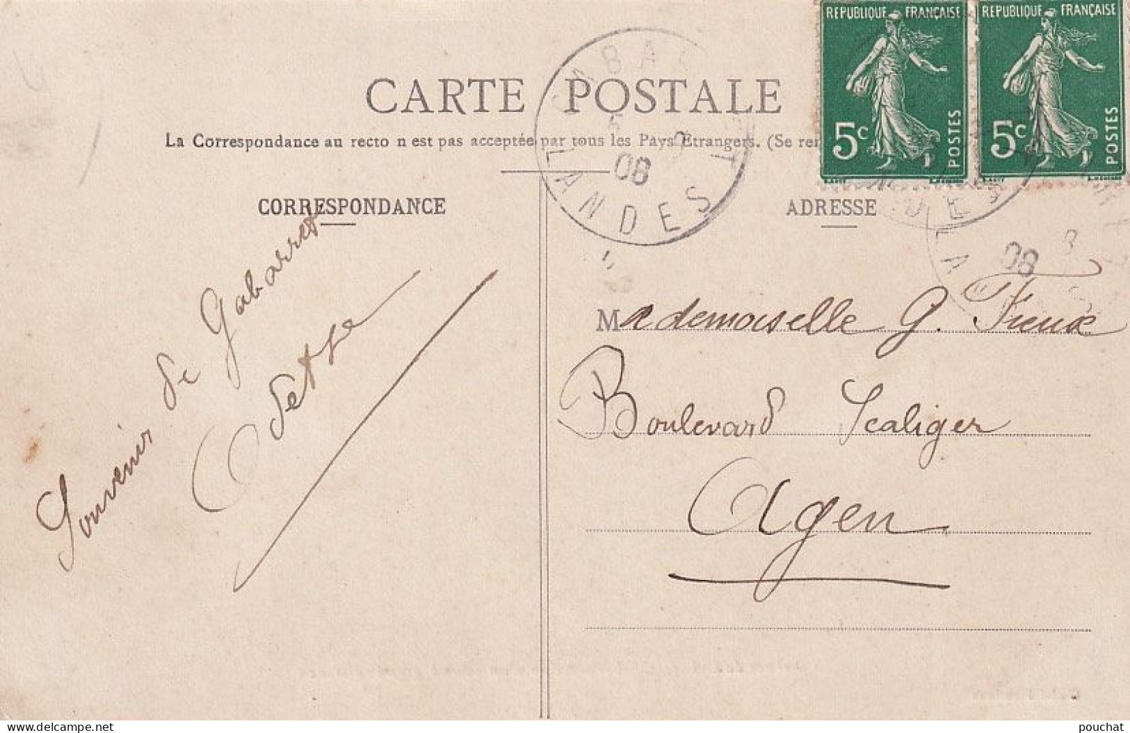 UR Nw35-(40) ARENES DE GABARRET - PREPARATION D'UN ECART A GRANDE DISTANCE - TRIBUNE - Gabarret