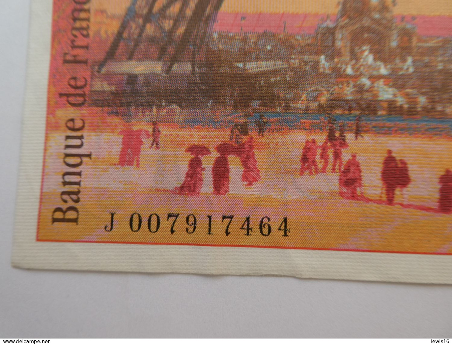 (08) Billet 200 Francs EIFFEL - 1996 - J007917464 - 200 F 1995-1999 ''Eiffel''