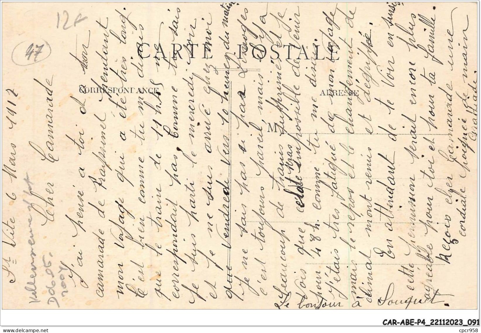 CAR-ABEP4-0331-47 - LIBOS - La Gare - Libos