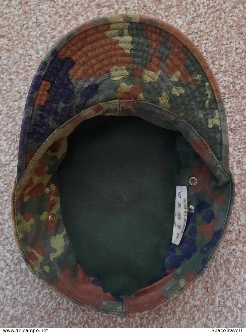 Reproduction Military Army WW1 Camouflage Field Soldier German Cap Albert Kempf - Uniforms