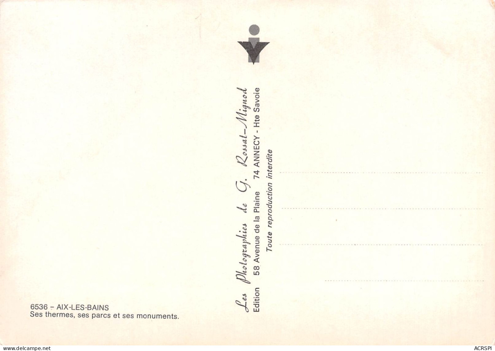 73 AIX-LES-BAINS Multivue De La Ville (Scan R/V) N° 68 \MS9049 - Aix Les Bains