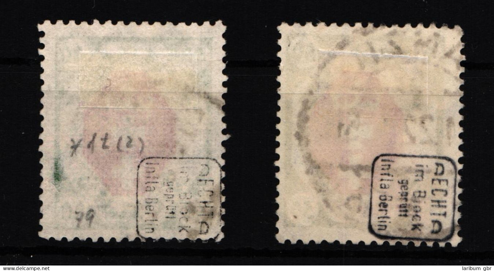 Danzig 79-80 Gestempelt Geprüft Infla Berlin #HN170 - Afgestempeld