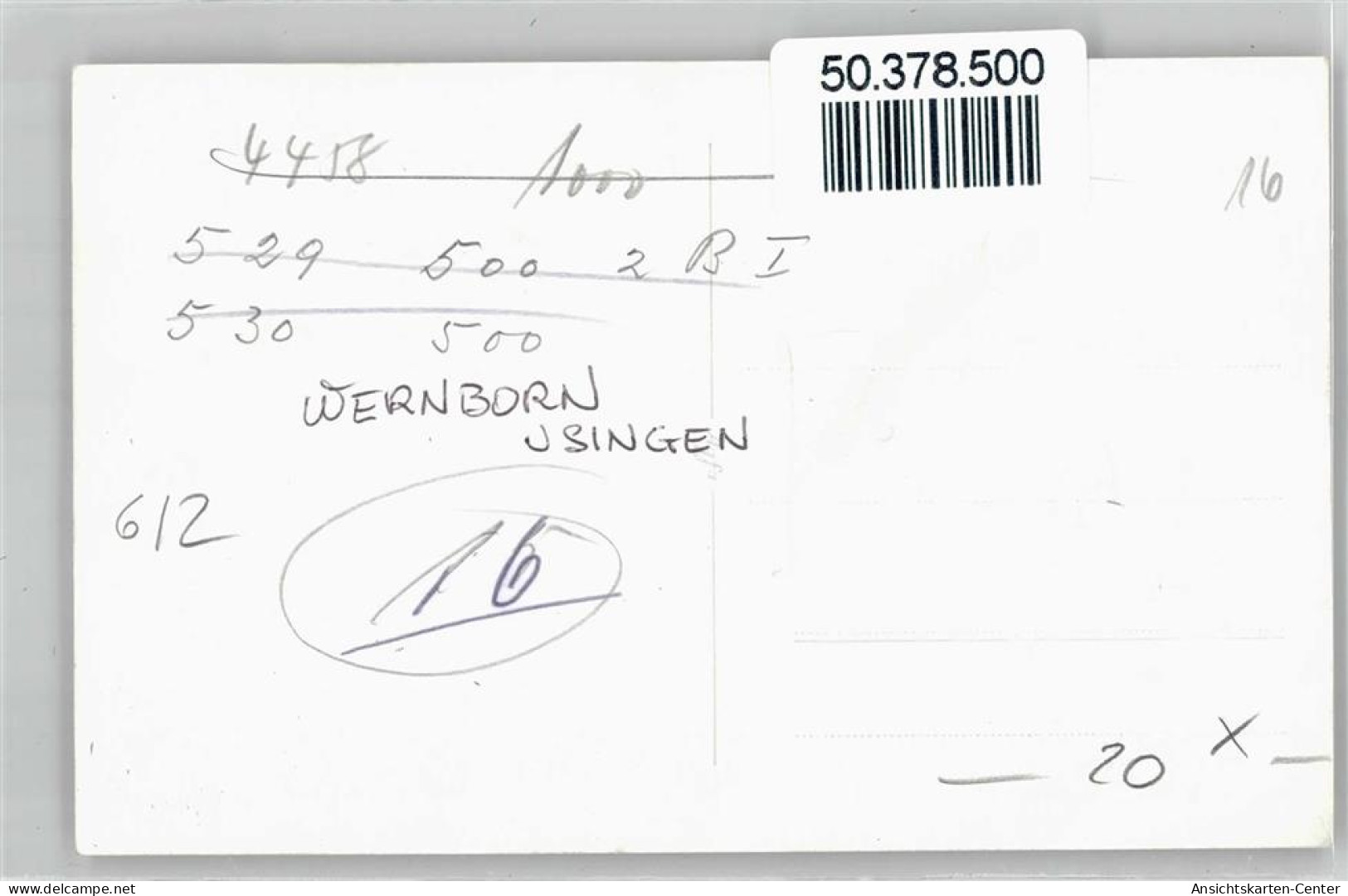 50378500 - Wernborn - Usingen
