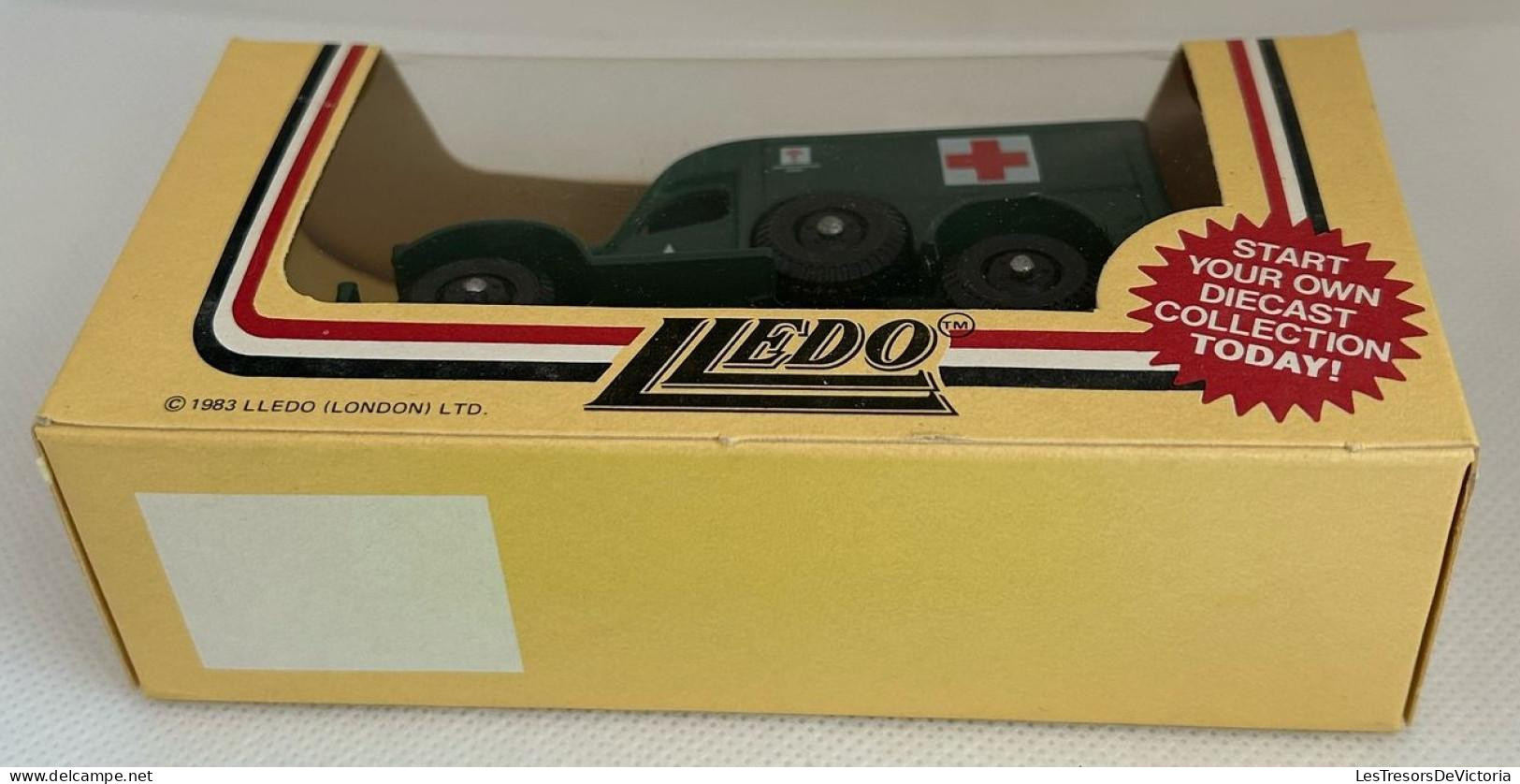 [-5%] MODELISME - Models Of Days Gone - Lledo - USA 713624 - United States Army - Ambulance - 1987 - Emballage D Origine - Scala 1:160