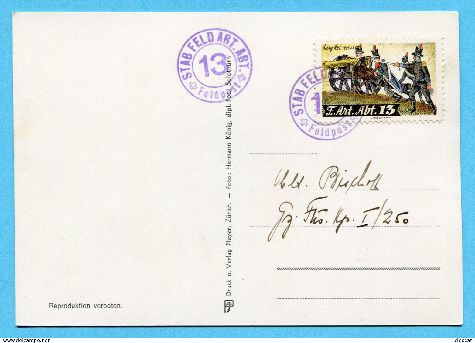 Karte Truppenführer - General Guisan Nr. 6 - Documenten