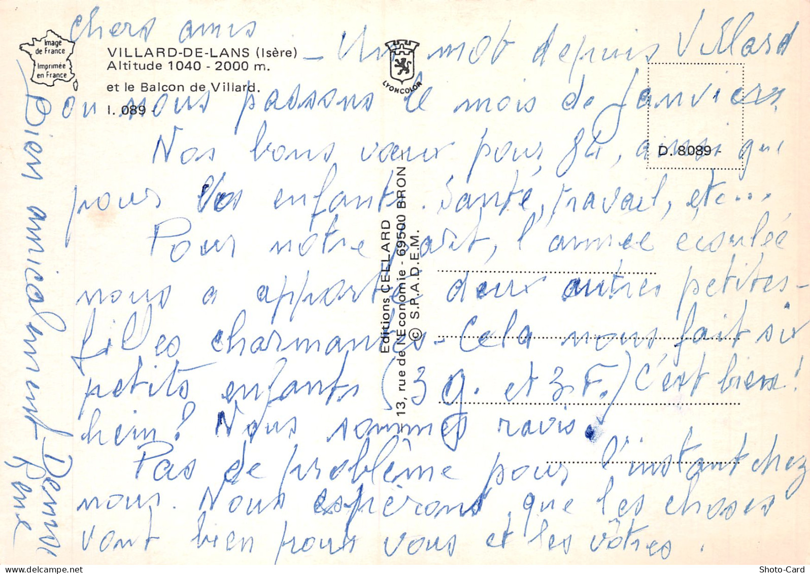 38 VILLARD DE LANS - Villard-de-Lans