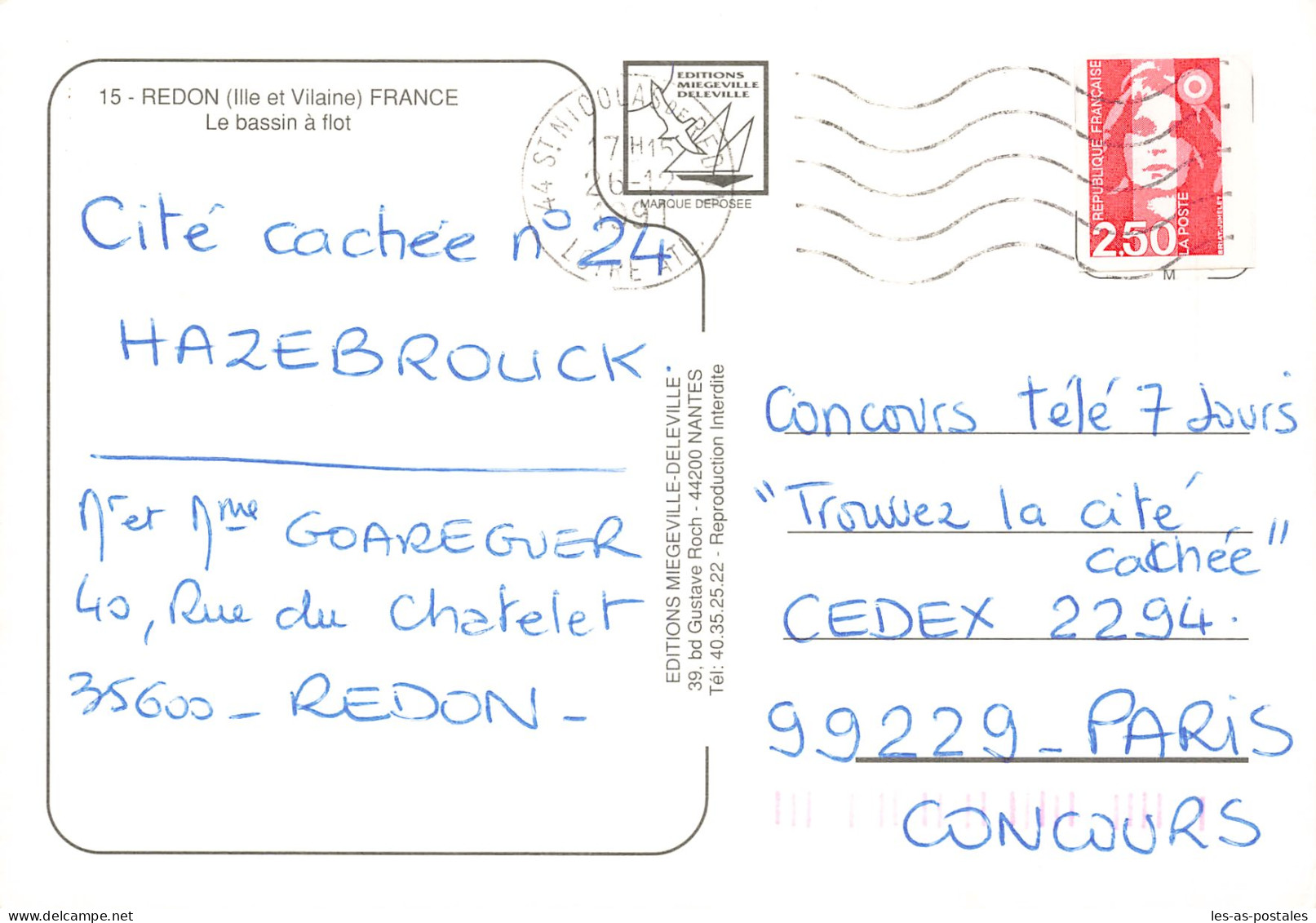 35 REDON LE BASSIN - Redon