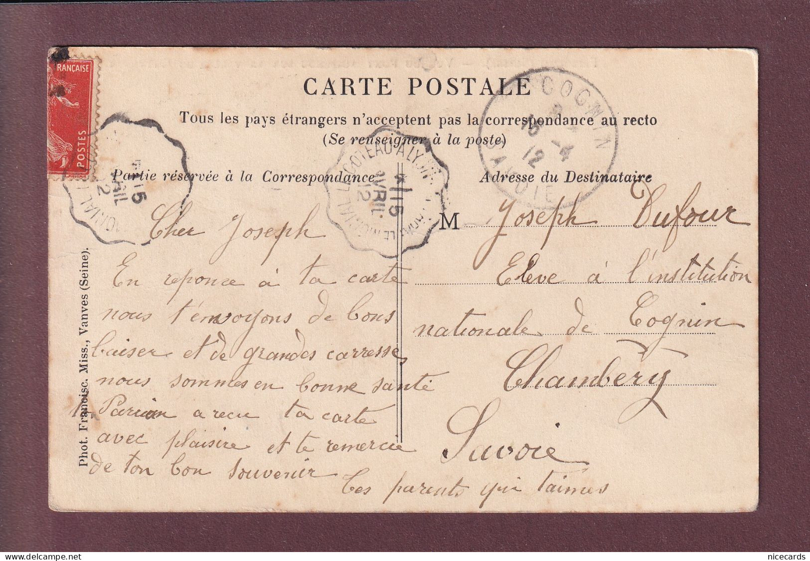 FRIBOURG - Vallée Du Gotteron - 1912 - Fribourg