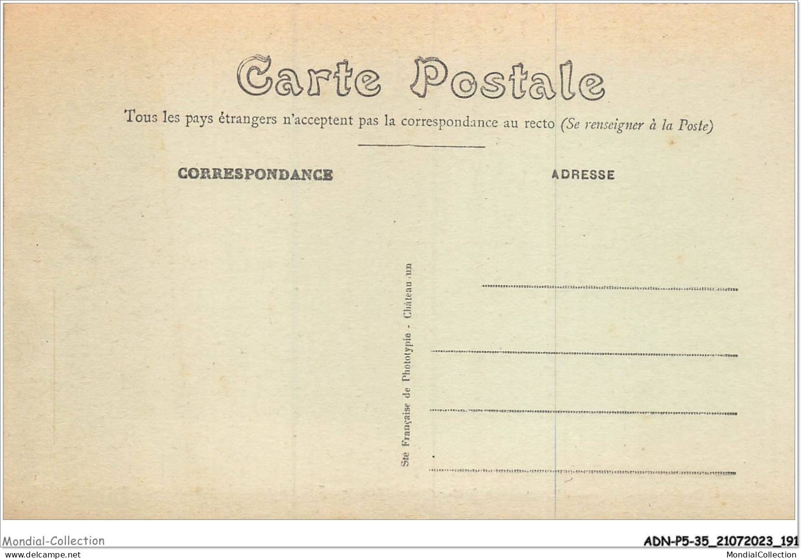 ADNP5-35-0457 - REDON - Institution St-sauveur - Cloètre Richelieu - Au Fond Tour Romane De L'église - Redon