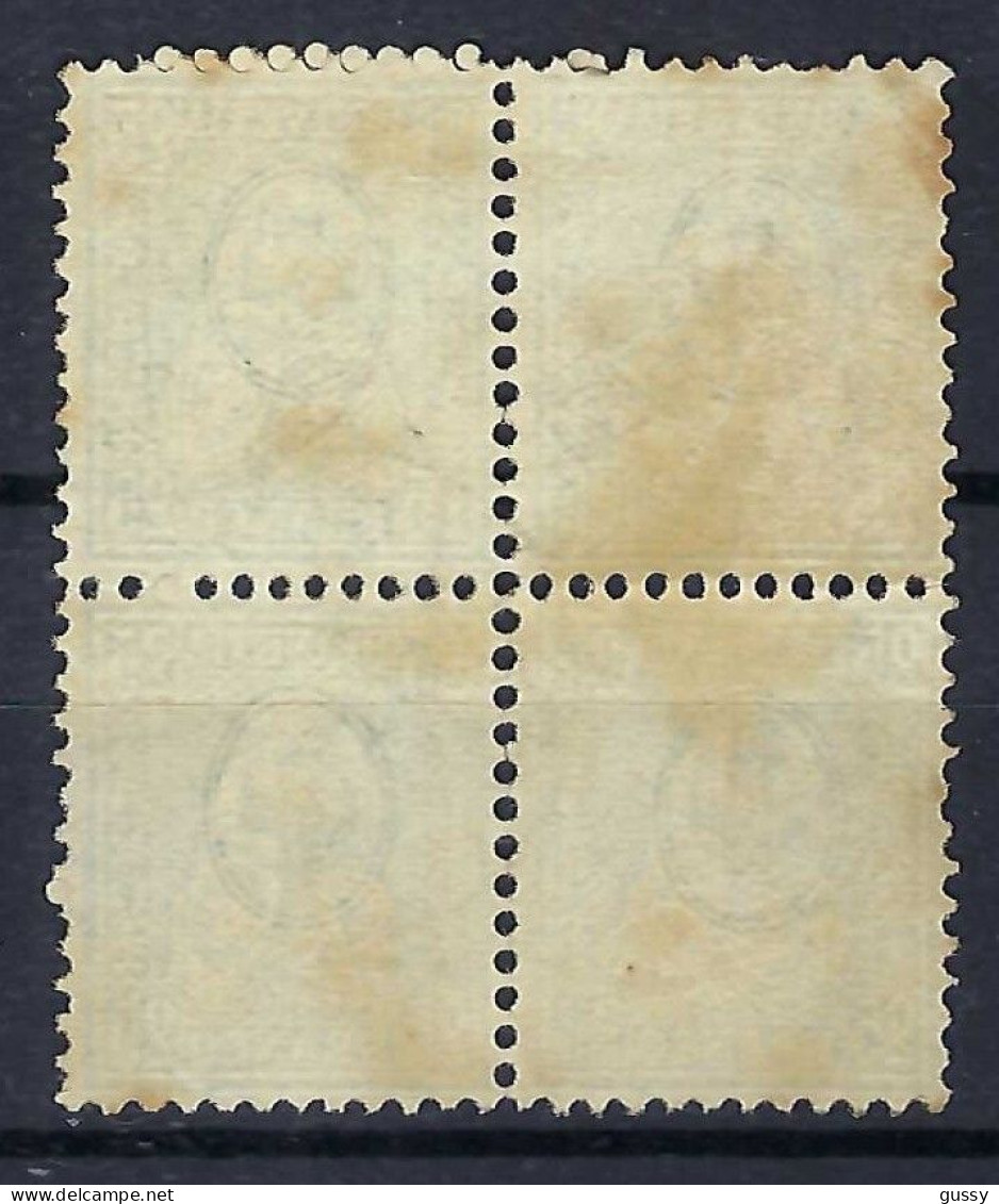 SUISSE Ca.1867: Bloc De 4 Du ZNr.40 Obl. "Wohlen" - Gebruikt
