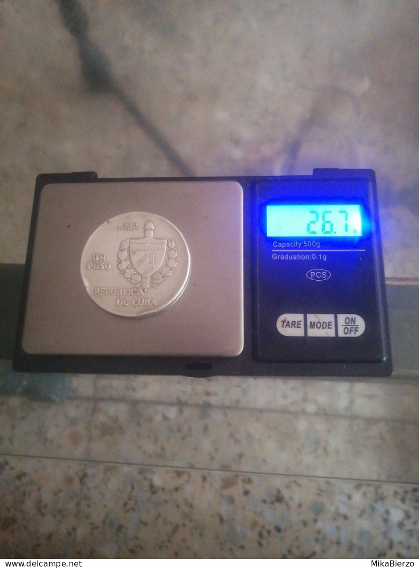 1 Peso Cuba Plata 1939 - Cuba