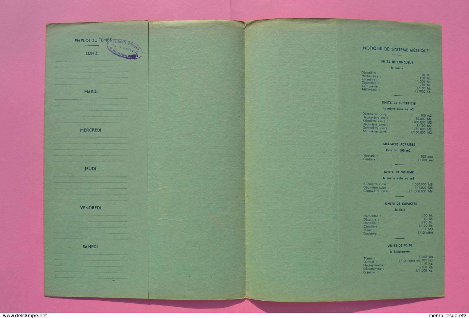 PROTEGE CAHIER - FABLES JEAN DE LA FONTAINE - SOGERDOF - La Cigale Et La Fourmi - Altri & Non Classificati