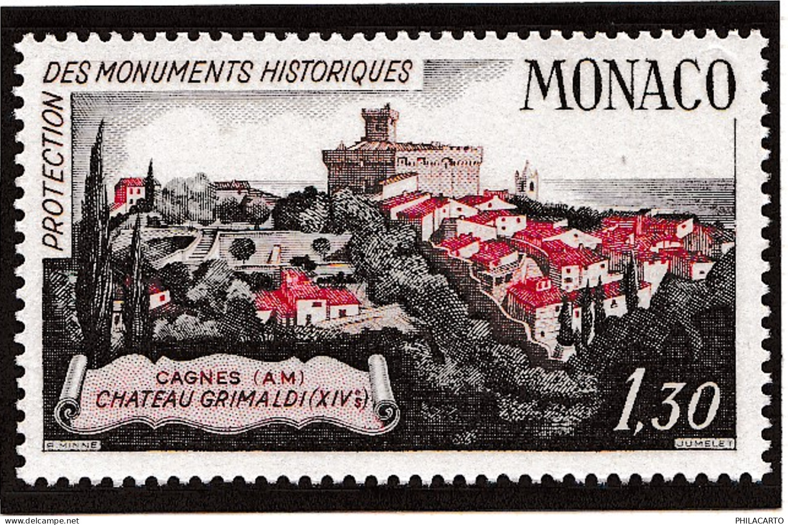 MONACO - ANNEE 1971 COMPLETE - Du N°847 au N°866- 20 TIMBRES NEUFS SANS CHARNIERE