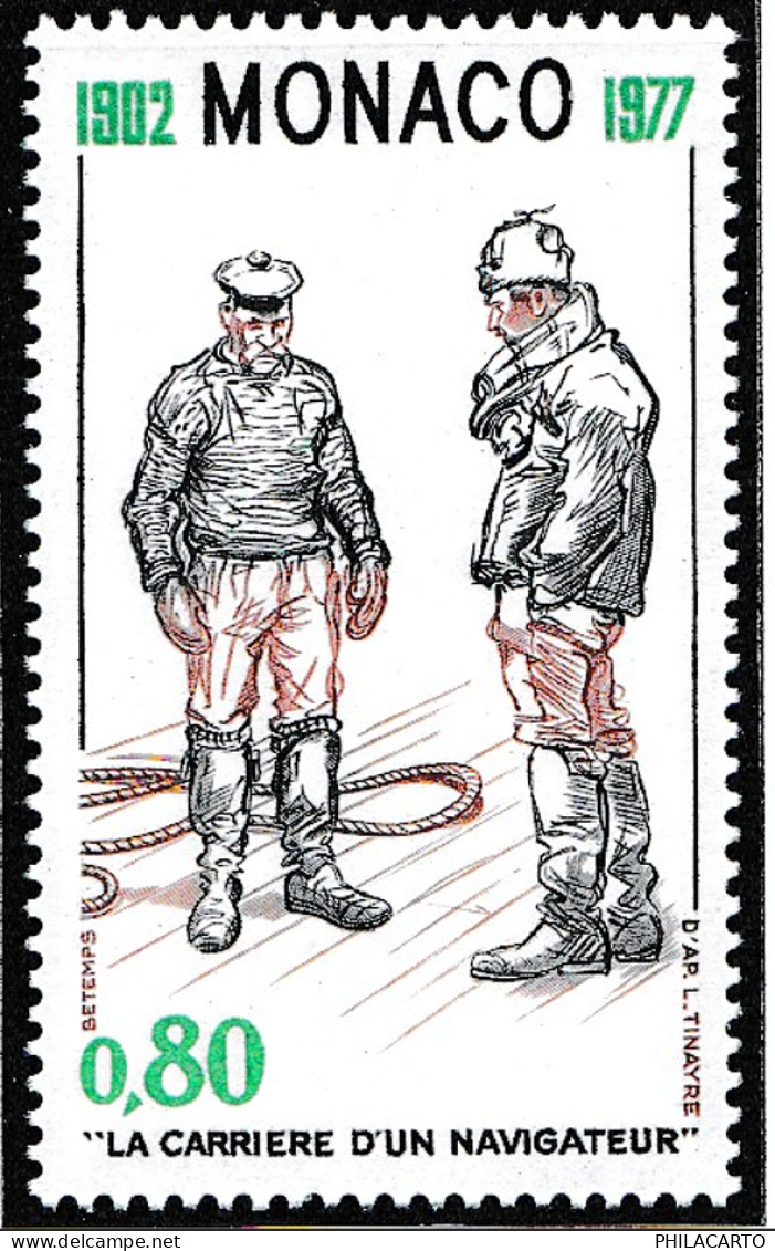 MONACO - ANNEE 1977 COMPLETE  - Du N° 1079 au N° 1124 - 46 TIMBRES NEUFS SANS CHARNIERE