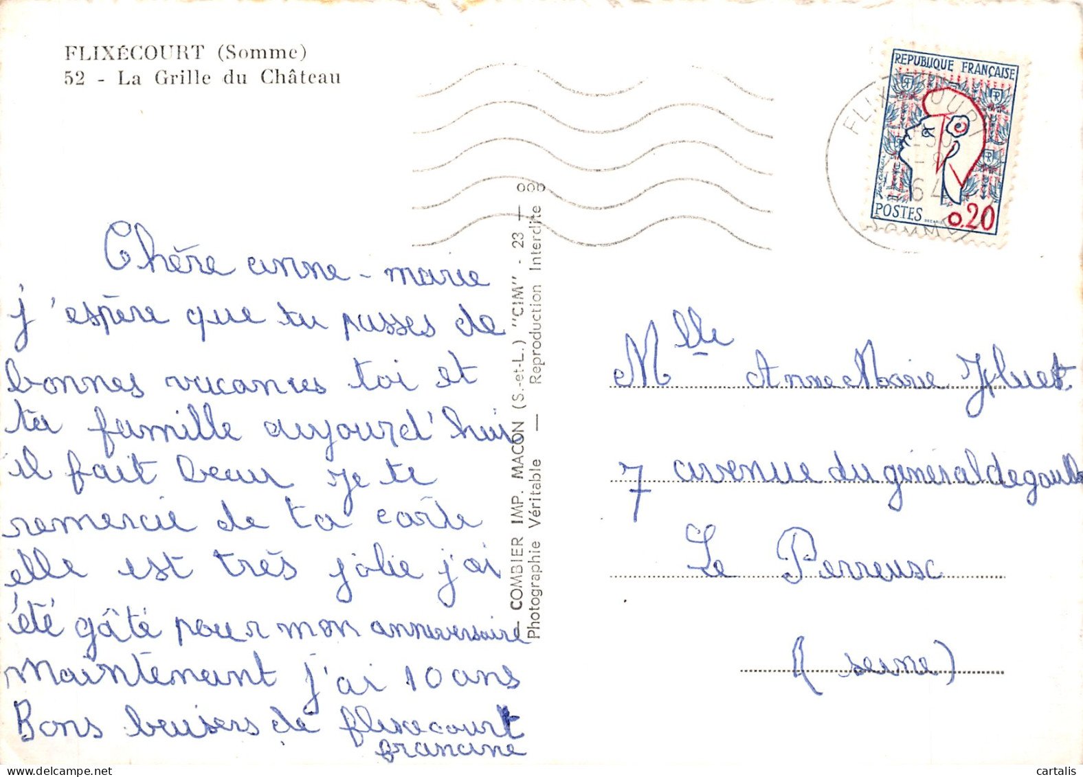 80-FLIXECOURT-N°4292-C/0001 - Flixecourt