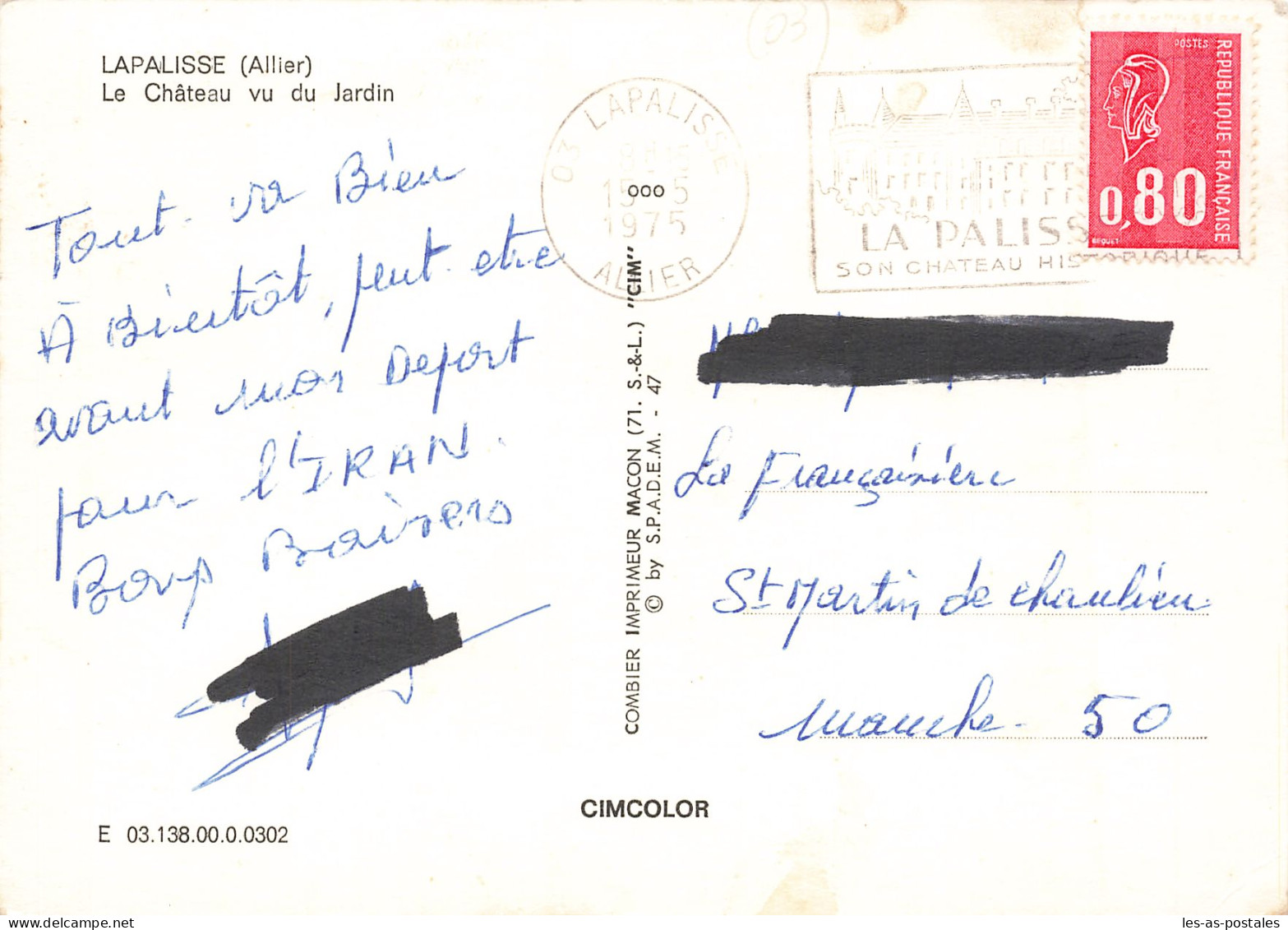 03 LAPALLISSE LE CHÂTEAU - Lapalisse