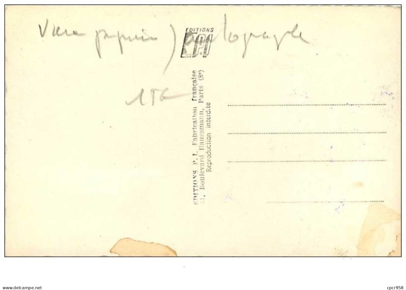 AUTOGRAPHES.n°20.GEO POMEL.CPSM - Andere & Zonder Classificatie