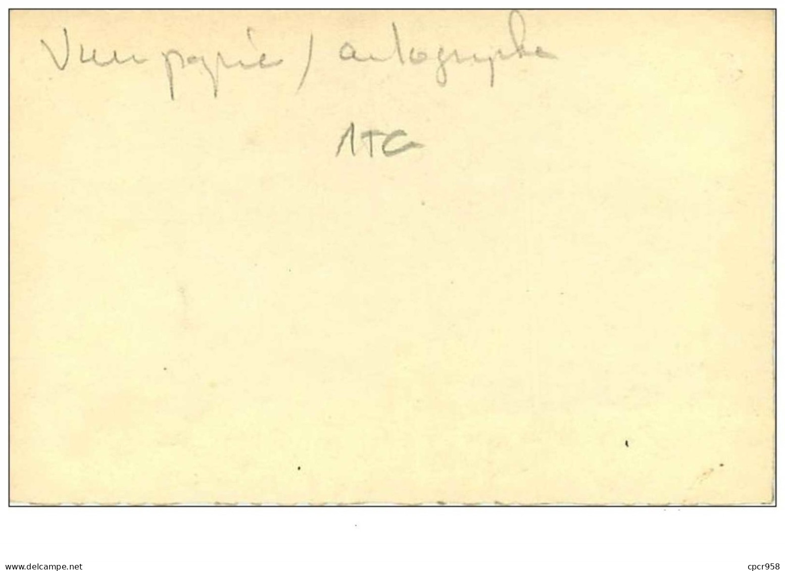 AUTOGRAPHES.n°70.LUCE BERT.CPSM - Andere & Zonder Classificatie