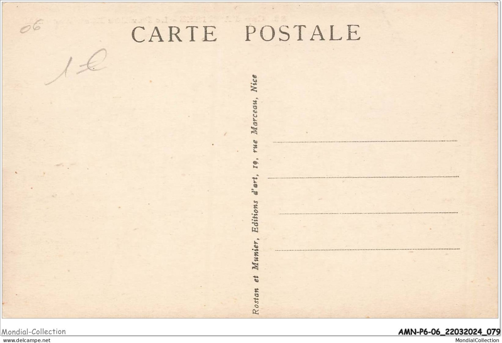 AMNP6-0602-06 - Cap D'ANTIBES - Le Pavillon Eden-roc - Cap D'Antibes - La Garoupe