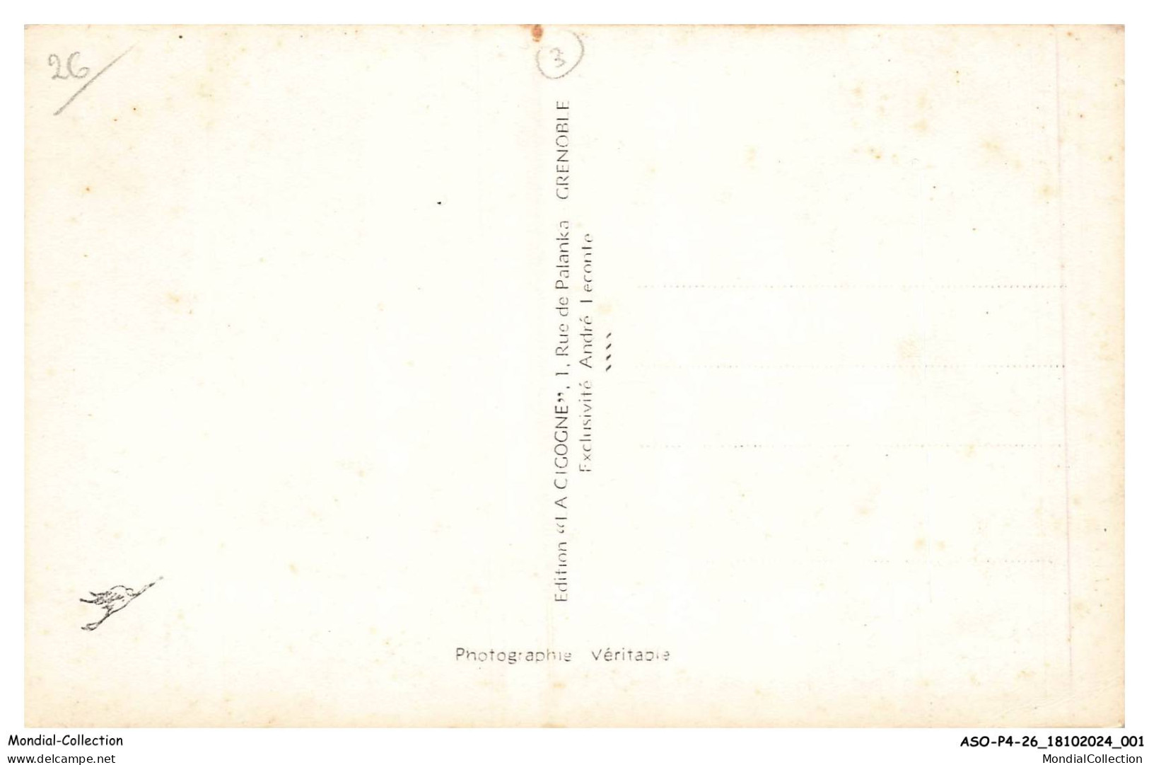 ASOP4-0247-26 - LA CHAPELLE-EN-VERCORS - La Cour Des Fusilles - Die