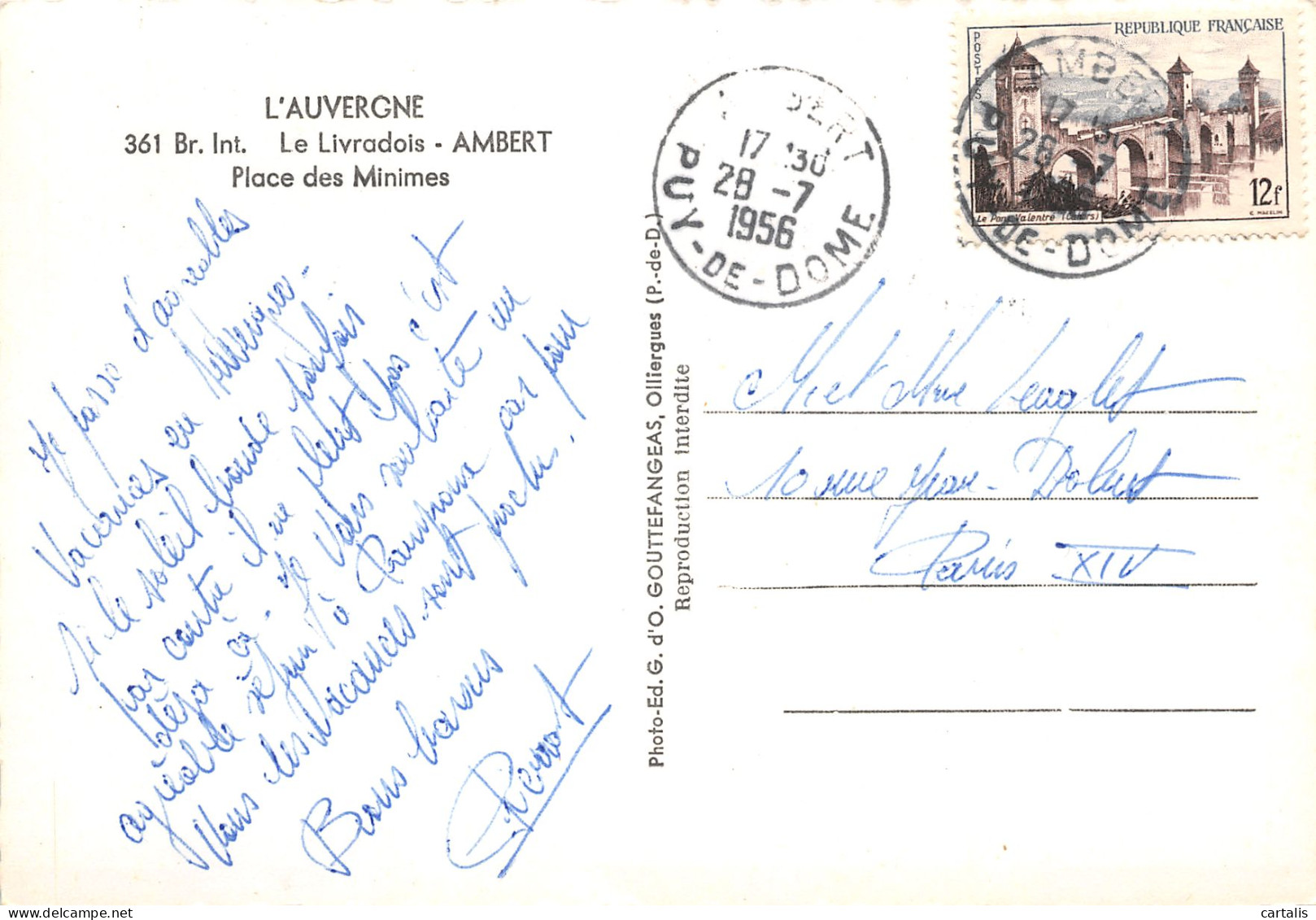 63-AMBERT-N°C-3625-D/0199 - Ambert