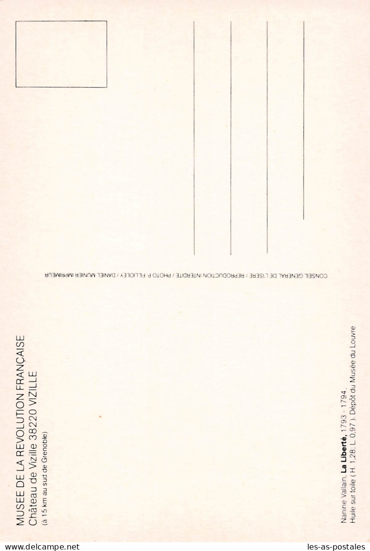 38 VIZILLE LE CHÂTEAU - Vizille